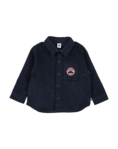 PETIT BATEAU Camicia fantasia Blu notte 100% Cotone