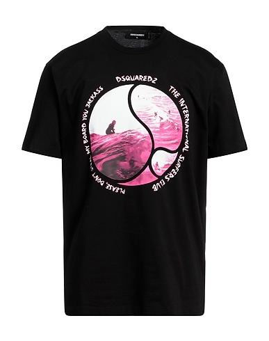 DSQUARED2 T-shirt Black 100% Cotton