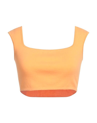 SPORTMAX Top Albicocca 100% Cotone