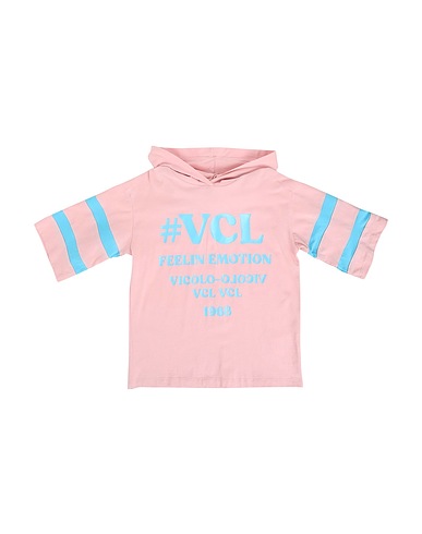 VICOLO T-shirt GIRL Pink 100% Cotton