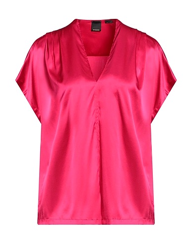 PINKO Top Fucsia 94% Seda, 6% Elastán