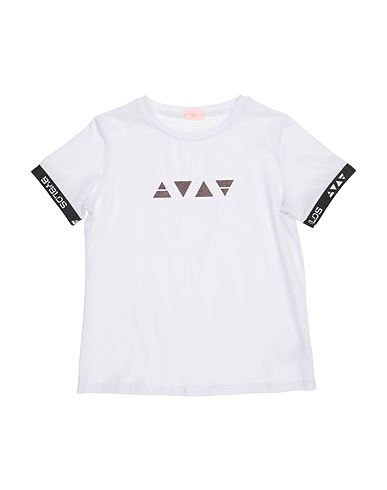 BYBLOS T-shirt White 95% Cotton, 5% Elastane