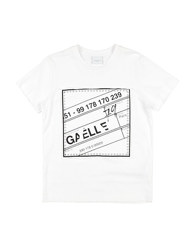 GAëLLE Paris T-shirt White 100% Cotton