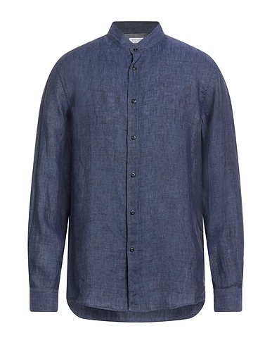 BRUNELLO CUCINELLI Linen shirt Blue 100% Linen, Cotton