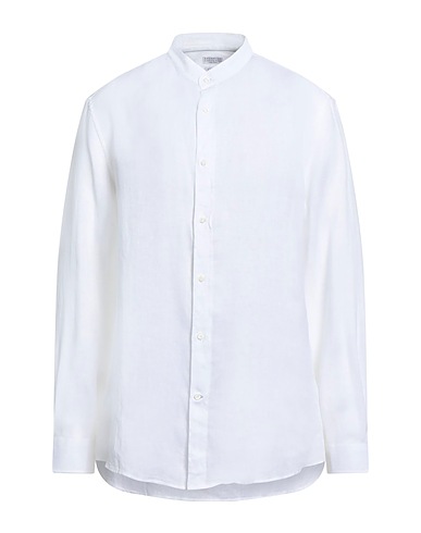 BRUNELLO CUCINELLI リネンシャツ ホワイト リネン 100% / コットン