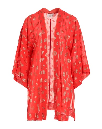 FORTE_FORTE Full-length jacket 96% Viscose, 4% Metallic Polyester