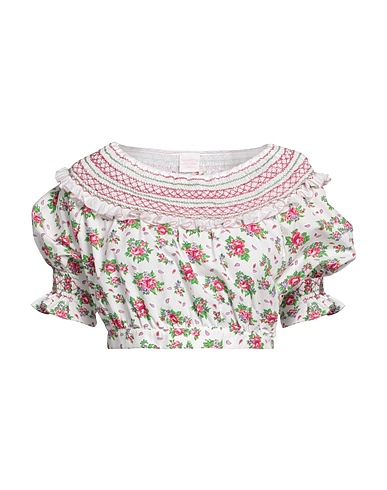 LORETTA CAPONI Top White 100% Cotton