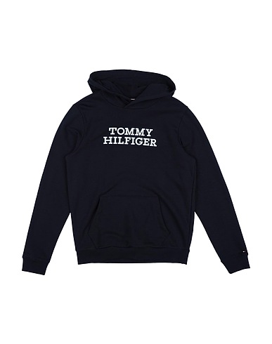 TOMMY HILFIGER Felpa Blu notte 70% Cotone, 30% Poliestere, Elastan