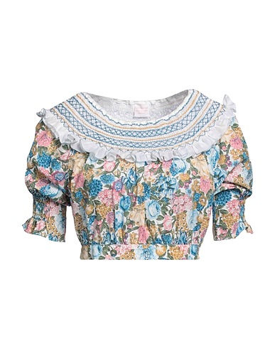 LORETTA CAPONI Top White 100% Cotton