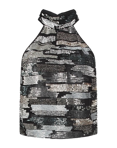 PINKO Top Black 100% Polyester