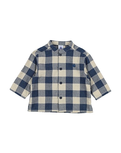 PETIT BATEAU Camicia fantasia Blu navy 100% Cotone