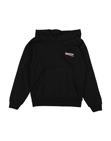 BALENCIAGA KIDS Sweatshirt Black 100% Cotton