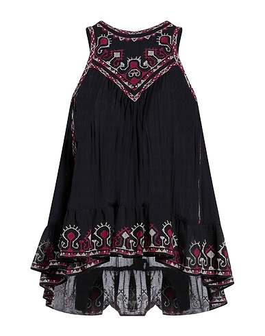 MARANT ÉTOILE Top Schwarz 100% Baumwolle