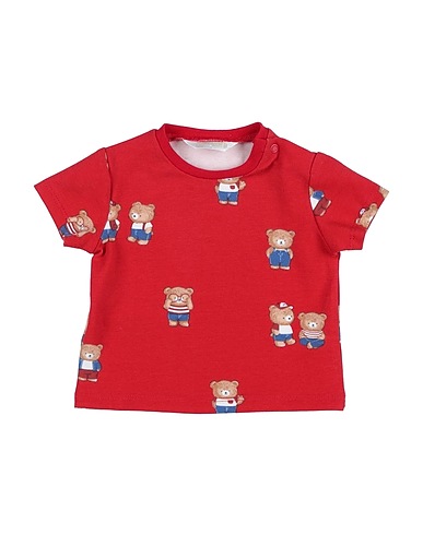 MAYORAL T-shirt Red 95% Cotton, 5% Elastane