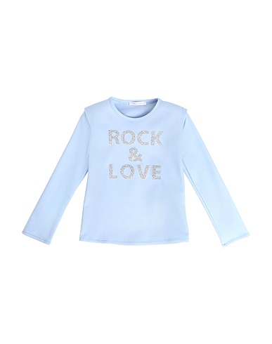 MISS GRANT T-shirt Sky blue 96% Polyester, 4% Elastane