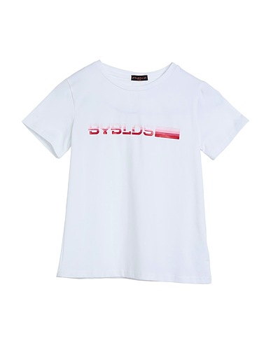 BYBLOS T-shirt White 95% Cotton, 5% Elastane