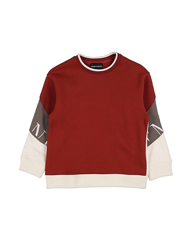 EMPORIO ARMANI Sweatshirt Brown 100% Cotton