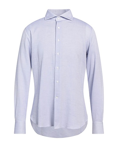 ALESSANDRO GHERARDI Patterned shirt Blue 100% Cotton