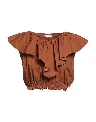 JANICE Top Brown 100% Cotton