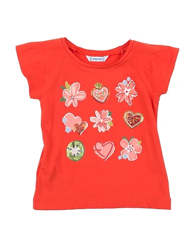 MAYORAL T-Shirt Orange 92% Baumwolle, 8% Elastan