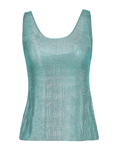 GIUSEPPE DI MORABITO Top Turquoise 82% Polyamide, 18% Elastane
