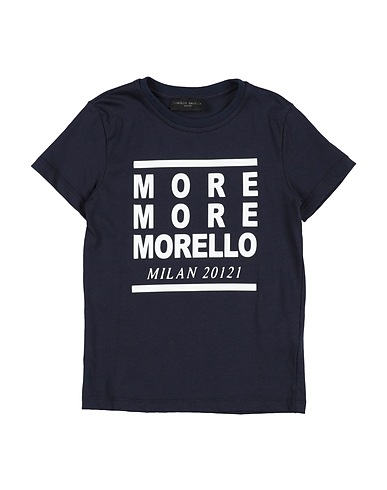FRANKIE MORELLO T-Shirt BLU NOTTE 100% Baumwolle
