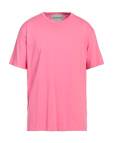 AMARANTO ベーシックTシャツ ピンク コットン 100%