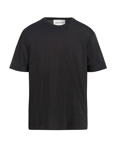 AMARANTO Basic T-shirt Black 100% Cotton