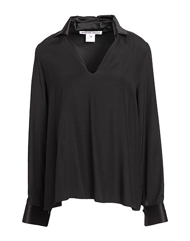 STEPHAN JANSON Top Nero 94% Seta, 6% Elastan