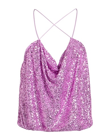 NENETTE Top LILLA 100% Polyester, Elastane