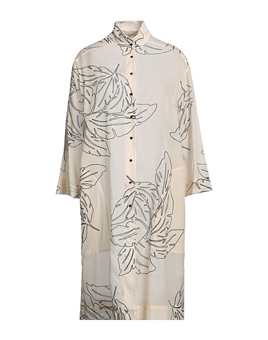 GENTRYPORTOFINO Midi dress Sand 100% Cotton