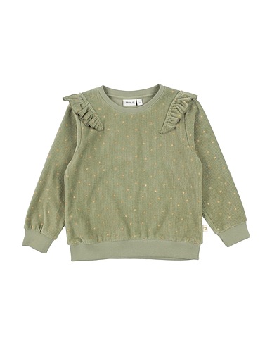 NAME IT® Sweatshirt Salbeigrün 85% Organische Baumwolle, 15% Polyester