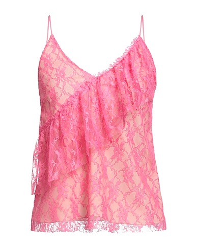 NENETTE Top Magenta 100% Polyester
