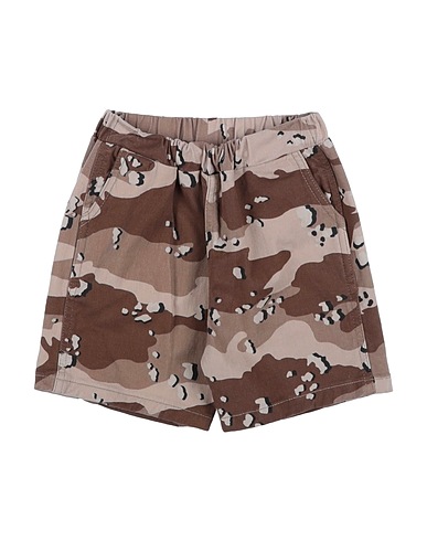 DOUUOD Shorts & Bermuda Brown 97% Cotton, 3% Elastane