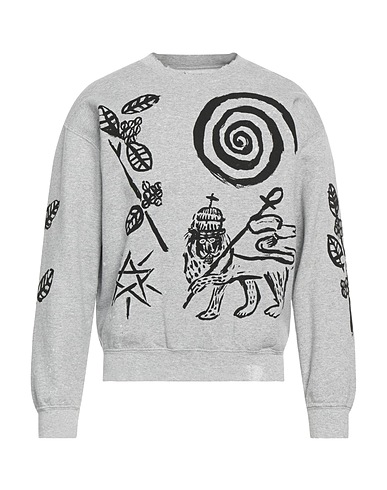 SASQUATCHFABRIX. Sweatshirt Grau 50% Baumwolle, 50% Polyester
