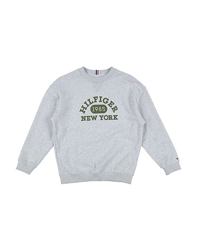 TOMMY HILFIGER Sweatshirt Hellgrau 50% Baumwolle, 50% Polyester