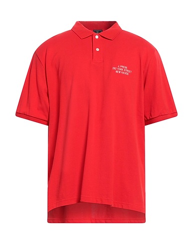 J.PRESS Polo shirt Red 100% Cotton