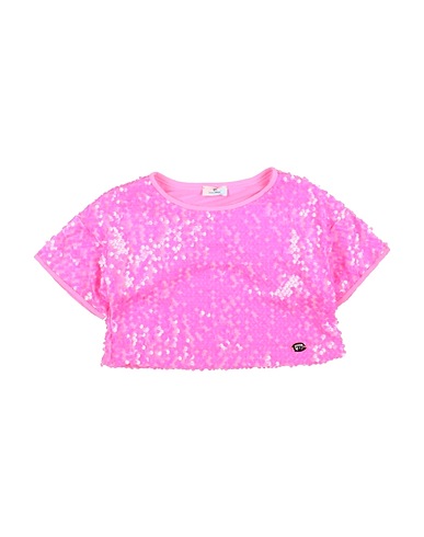 CHIARA FERRAGNI Top Fuchsia 93% Polyester, 7% Elastane