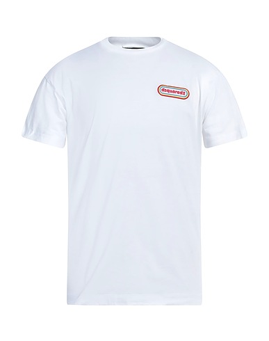 DSQUARED2 T-Shirt Weiß 100% Baumwolle