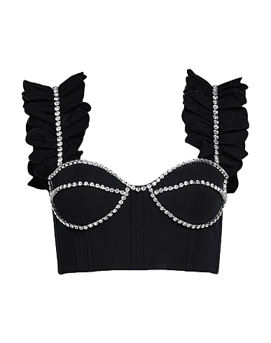 AREA Top Black 100% Cotton