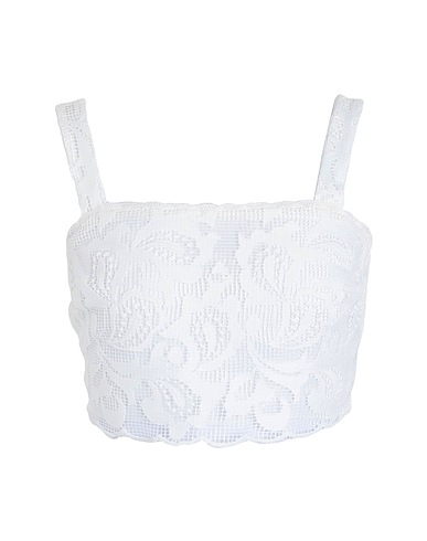 TOPSHOP Top White 100% Polyester