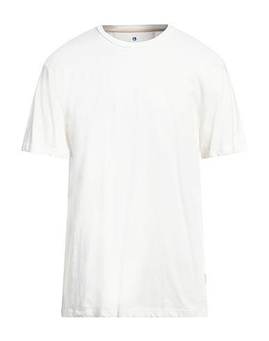 AT.P.CO Basic T-shirt White 80% Cotton, 20% Linen