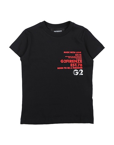 G2FIRENZE T-shirt Nero 100% Cotone