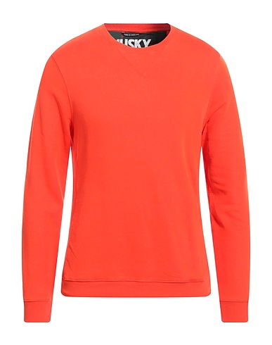 HUSKY Sweatshirt Orange 100% Cotton