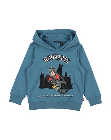 LEGO WEAR Hooded track jacket  Slate blue 100% Cotton