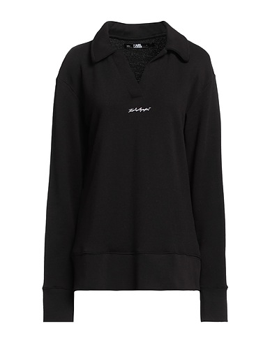 KARL LAGERFELD Sweatshirt Black 100% Cotton