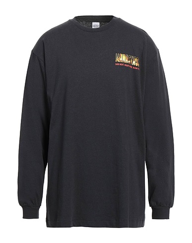 MANASTASH T-shirt Antracite 55% Fibre naturali, 45% Cotone, Poliuretano