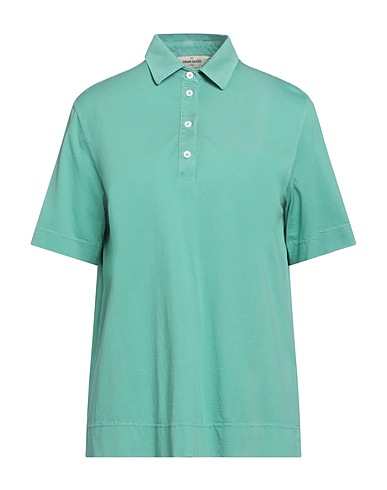 GRAN SASSO Polo Verde salvia 100% Cotone