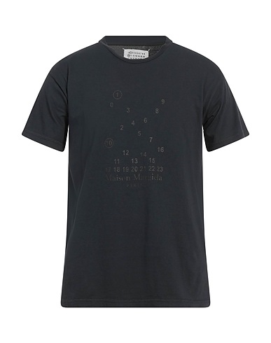 MAISON MARGIELA T-Shirt Braungrau 100% Baumwolle