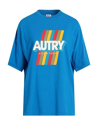 AUTRY T-shirt Blue 100% Cotton